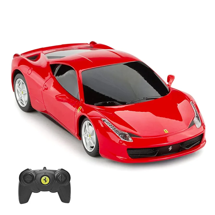 (未使用･未開封品)　1/24 RCカー フェラーリ 458 イタリア レッド 電動ラジオコントロール 14222 p706p5g Amazon.com: RASTAR Remote Control Car - 1/24 Scale Ferrari